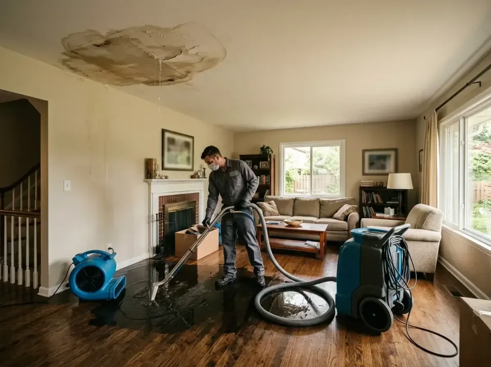 attic-pipe-burst-ceiling-drip-008 — frequently asked questions, Water Damage Restoration & Carpet Care in Gregory, TX